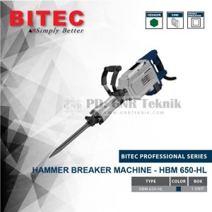 Mesin bobok beton demolition jack hammer BITEC HBM 650