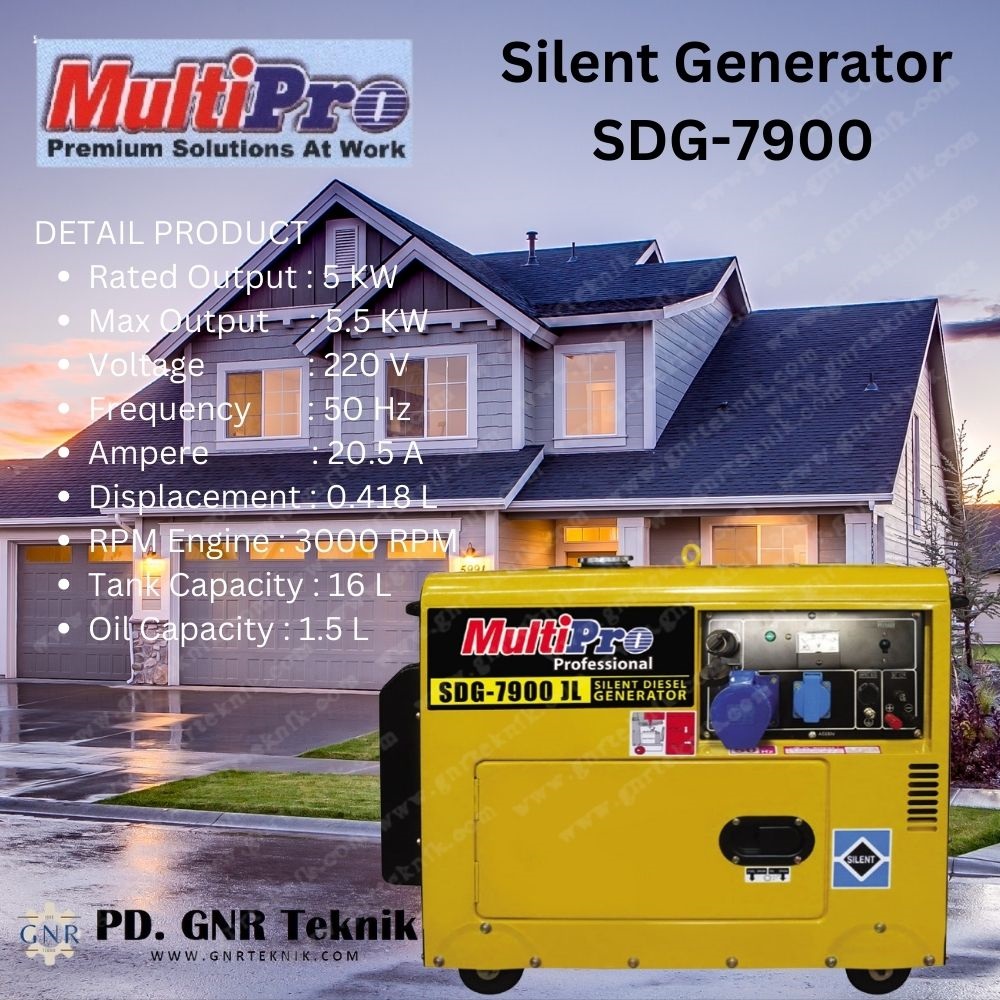 Multipro Genset Silent