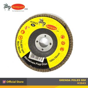 BESTGUARD GRENDA POLES FLAP DISC #80