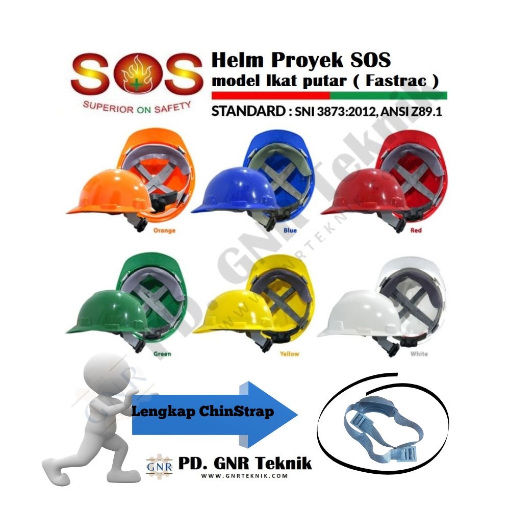 Helm proyek SOS Fastrac