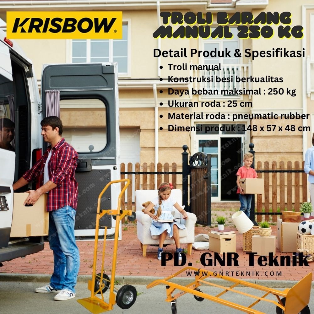 HAND TROLLEY 250KG SOLID TYRE-4 HAND TROLLEY 250KG SOLID TYRE