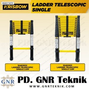 Krisbow 3.8 Mtr Tangga Teleskopik Single Prlts2608