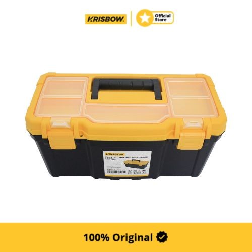 Krisbow Plastic Toolbox 40x21x20cm Lrptb4