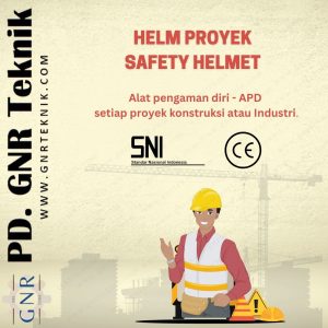 Helm pengaman SOS Krisbow MSA Safety Helmet
