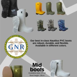Nautilus Sepatu Safety Boots